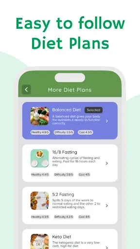 Скриншот 7 — Calorie Deficit Calculator