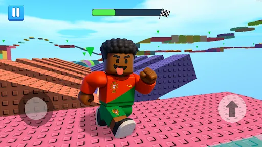 Скриншот 1 — Craft Blox: Obby Parkour Games