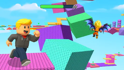 Скриншот 2 — Craft Blox: Obby Parkour Games