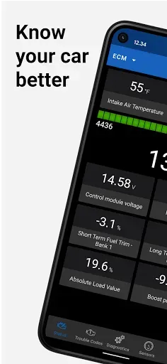 Скриншот 1 — OBD Auto Doctor car scanner