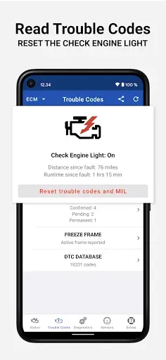 Скриншот 3 — OBD Auto Doctor car scanner