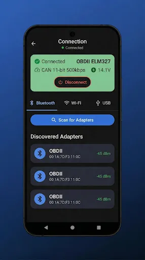 Скриншот 4 — OBD Master Pro | Автосканер