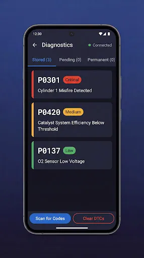 Скриншот 6 — OBD Master Pro | Автосканер
