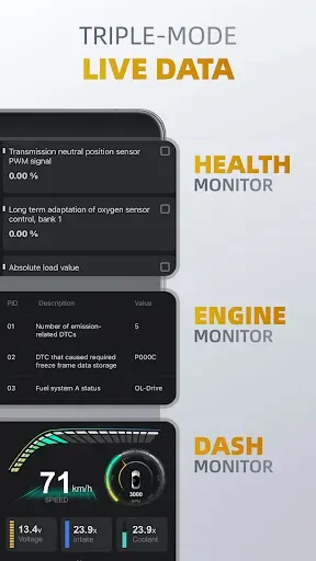 Скриншот 4 — OBDocker - OBD2 Car Scanner