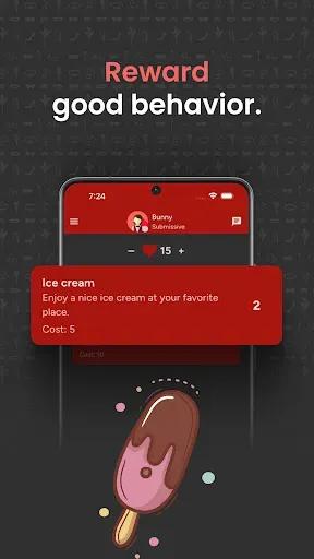 Скриншот 2 — Obedience: BDSM habit tracker