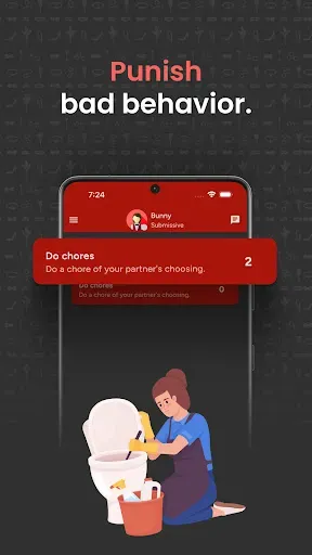 Скриншот 3 — Obedience: BDSM habit tracker
