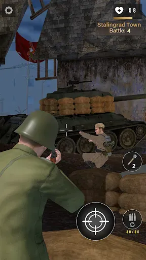 Скриншот 1 — Frontline Strike: Военная игра