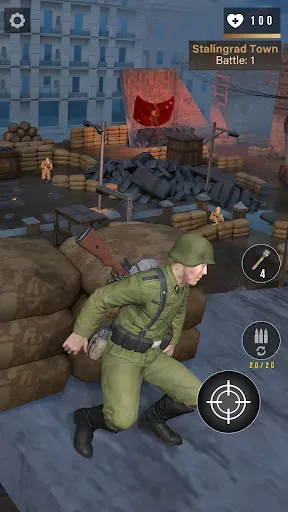 Скриншот 2 — Frontline Strike: Военная игра