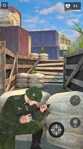 Скриншот 5 — Frontline Strike: Военная игра