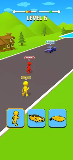 Скриншот 1 — Shape Transform: Shifting Car