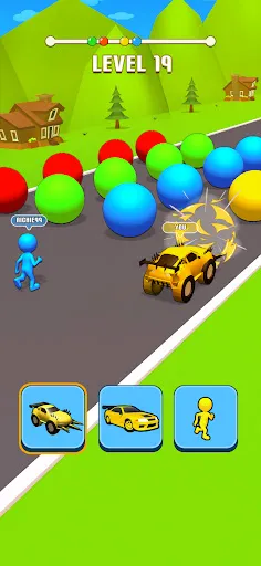Скриншот 3 — Shape Transform: Shifting Car
