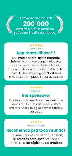 Скриншот 2 — Garfinho: Alimentação infantil