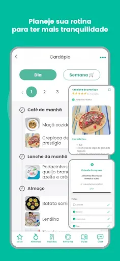 Скриншот 5 — Garfinho: Alimentação infantil