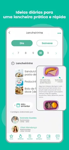 Скриншот 6 — Garfinho: Alimentação infantil