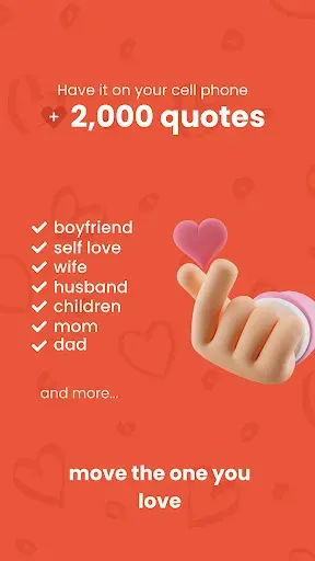 Скриншот 1 — Love Quotes 2026