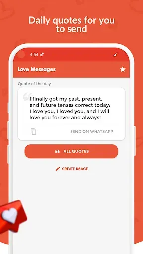 Скриншот 5 — Love Quotes 2026