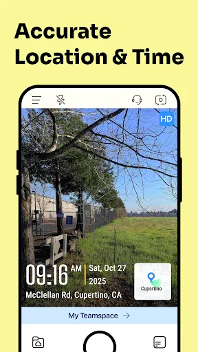 Скриншот 2 — Timemark Camera-Timestamp, GPS