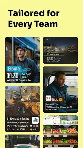 Скриншот 4 — Timemark Camera-Timestamp, GPS