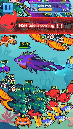 Скриншот 1 — Ocean Club-Fish Fight