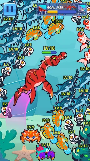 Скриншот 3 — Ocean Club-Fish Fight