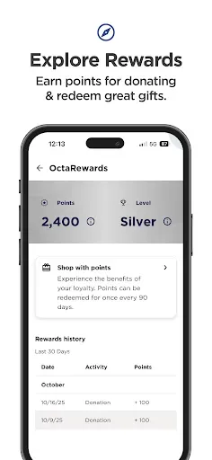 Скриншот 5 — OctaApp - Donate Plasma