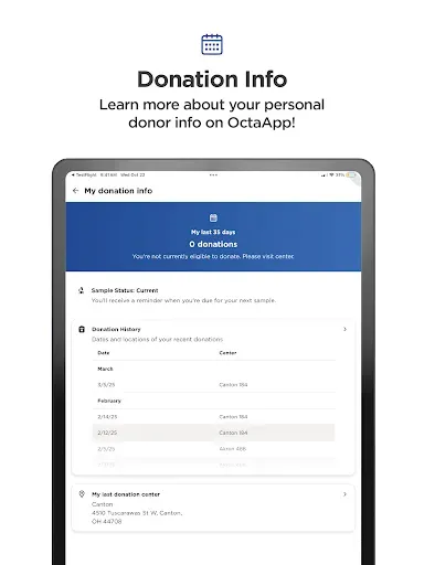 Скриншот 7 — OctaApp - Donate Plasma
