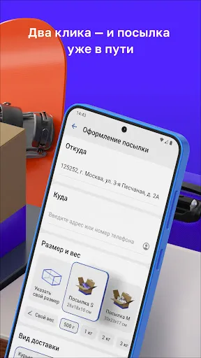 Скриншот 5 — Почта России