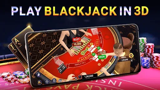 Скриншот 1 — Octro Blackjack: Casino games
