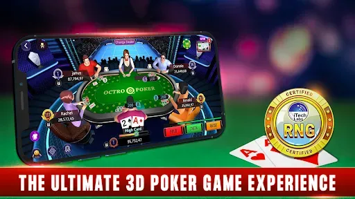 Скриншот 1 — Octro Poker holdem poker games