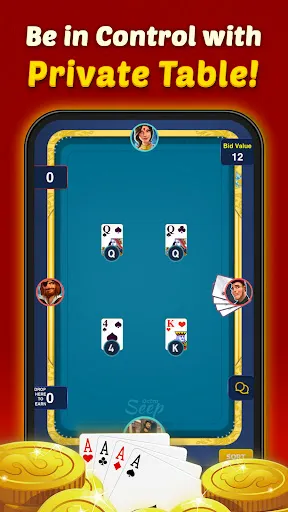 Скриншот 2 — Seep by Octro- Sweep Card Game