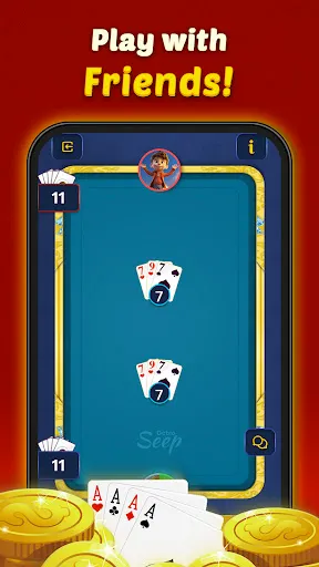 Скриншот 3 — Seep by Octro- Sweep Card Game
