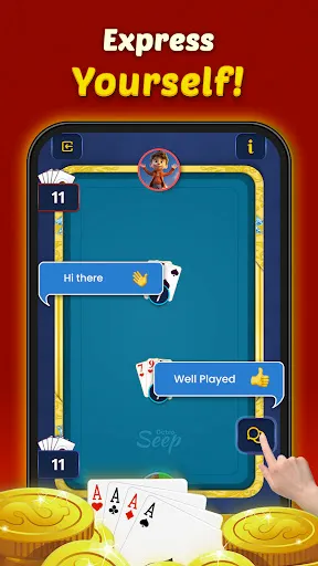 Скриншот 4 — Seep by Octro- Sweep Card Game