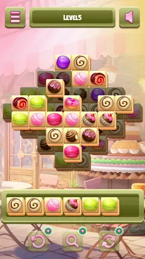 Скриншот 3 — Pastry Puzzle: Tile Match Game