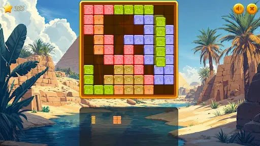 Скриншот 2 — Temple Blocks - Block Puzzle