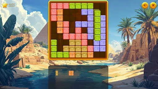 Скриншот 6 — Temple Blocks - Block Puzzle