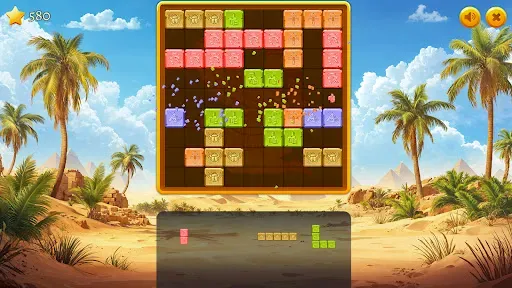 Скриншот 8 — Temple Blocks - Block Puzzle