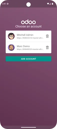 Скриншот 2 — Odoo