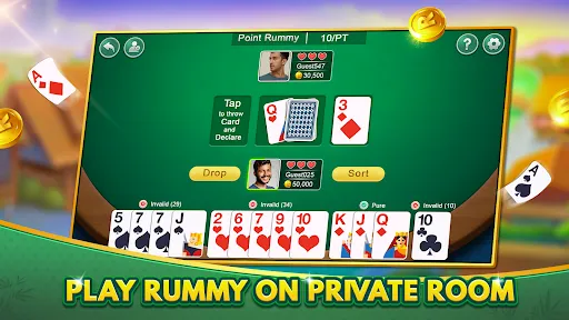 Скриншот 2 — Rummy Multiplayer