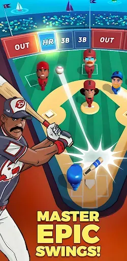 Скриншот 1 — Super Hit Baseball