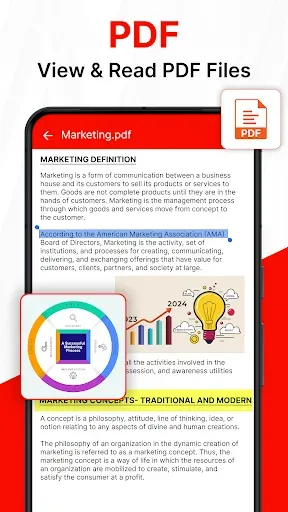 Скриншот 3 — Document Viewer PDF, DOC, ZIP