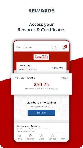 Скриншот 2 — Office Depot®- Rewards & Deals