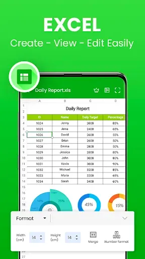 Скриншот 3 — Word Document: DOCX, PDF, XLSX