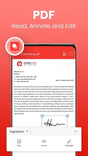 Скриншот 4 — Word Document: DOCX, PDF, XLSX