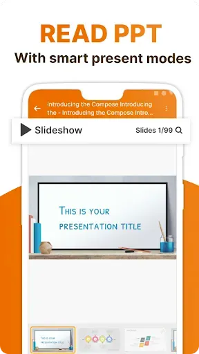 Скриншот 4 — Word-Excel-PDF-PPT Docs Reader
