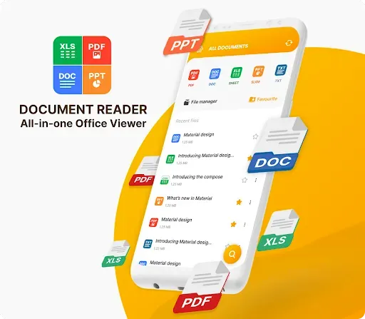 Скриншот 7 — Word-Excel-PDF-PPT Docs Reader