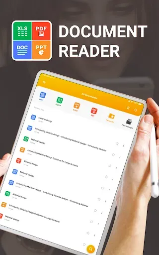 Скриншот 8 — Word-Excel-PDF-PPT Docs Reader