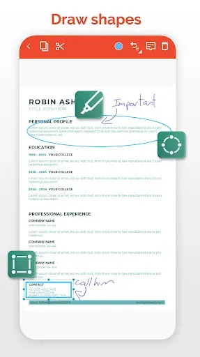 Скриншот 7 — редактор документы пдф - PDF