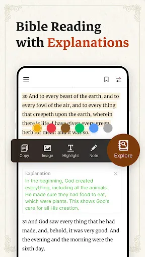 Скриншот 2 — Bible Offline-KJV Holy Bible