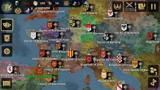 Скриншот 1 — European War 7: Medieval