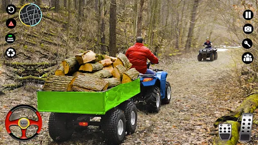 Скриншот 8 — Heavy ATV Quad Bike Offroad